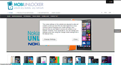 Desktop Screenshot of mobiunlocker.com